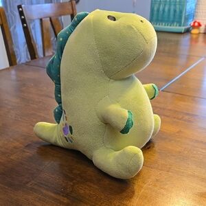Green Plush Pickle Moriah Elizabeth Dinosaur Toy